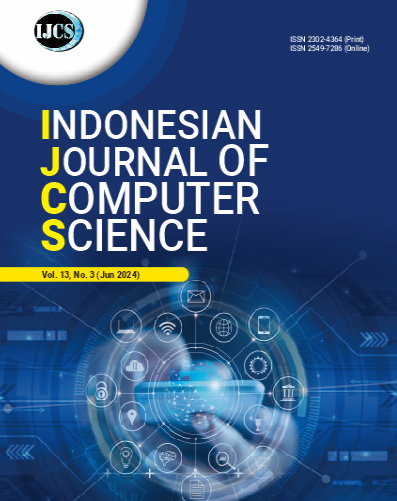 					View Vol. 13 No. 3 (2024): Indonesian Journal of Computer Science (IJCS) 
				